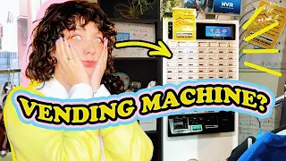 This Japanse thrift store is run by a VENDING MACHINE 👀 How to thrift in Tokyo