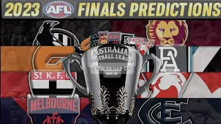 2023 AFL final predictions