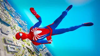 GTA 5 SPIDERMAN Ragdolls Compilation Episode 01 (Euphoria Physics Showcase)