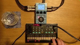 Korg Volca FM + Zoom MS70CDR again #jamuary2023 14