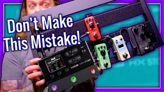 How To (NOT) Build A Pedal Board With an HX Stomp