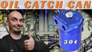 ⚒️ TOUT SUR LE RÉCUPÉRATEUR DE VAPEUR D'HUILE ⚙️ COMMENT INSTALLER UN OIL CATCH CAN EFFICACE À 30€ 🤩