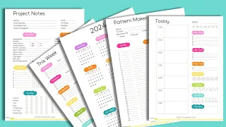 Ultimate Crochet & Productivity Planner 2024