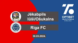 Jēkabpils lūši/Ošukalns - Riga FC [Optibet telpu futbola virslīga 23/24 Highlights]