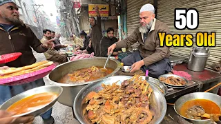 HUGE QUANTITY OF MAKING DESI MURGH CURRY RECIPE - BEST STREET FOOD AUTHENTIC BREAKFAST