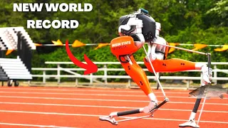 WORLD RECORD! CASSIE BIPEDAL ROBOT SETS GUINNESS WORLD RECORD FOR 100 METERS SPRINT