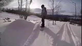 Невероятные трюки на сноуборде