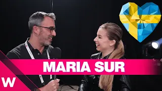 🇸🇪 Maria Sur - "When I'm Gone" | Grand Final | Melodifestivalen 2024 | INTERVIEW