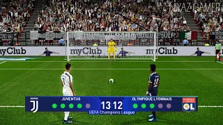 PES 2020 | Juventus vs Lyon | Penalty Shootout | UEFA Champions League 1/8 Final | Gameplay PC