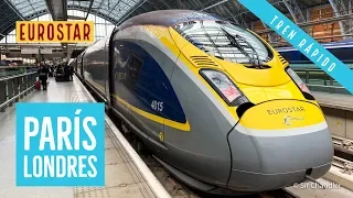 Eurostar de París a Londres - tren rápido