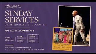 Agape's 9am Sunday Service, 5-26-24