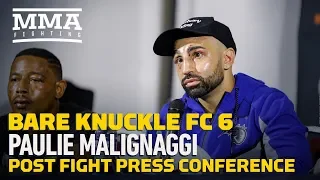 BKFC 6: Paulie Malignaggi Post-Fight Press Conference - MMA Fighting