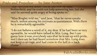 PRIDE AND PREJUDICE by Jane Austen - Chapter 5 - audiobook / eBook - Fab Audio Books
