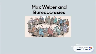 Weber's Bureaucracy