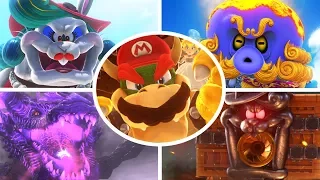 Super Mario Odyssey - All Bosses (No Damage)