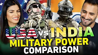 USA vs INDIA military power comparison in 2023 | India vs USA military power comparison in REACTION!