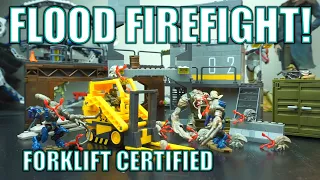 NEW MEGA Halo 3 Floodgate Firefight Set Review HNC59 - FAN FAVORITE!