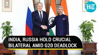 Jaishankar meets Russia's Sergey Lavrov on sidelines of G20 meet amid tussle over Ukraine war stand