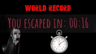 FASTEST WIN EVER IN EYES THE HORROR GAME : 00:16 | World Record