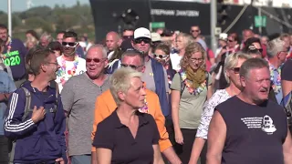 Anti-Corona-Demo im Rostocker Stadthafen