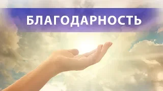 Благодарность. Практика - медитация