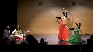 Raga Kalavati - Kathak con música en directo (tabla y sitar)