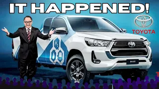 Toyota's CEO shocks the world with the Hilux transformation. | Hydrogen Fuel Cell |  Beyond Realm.