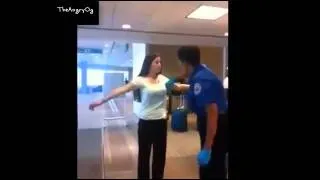 Ashley Jessica "TSA agent touched my private parts"