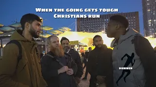 When the going gets tough Christians run | Br. Yusuf | Stratford Dawah