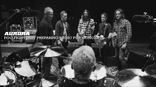 Foo Fighters - Aurora [Preparing Music For Concerts] with Josh Freese NEW DRUMMER | Keen Monkey