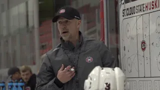 SCSU Men's Hockey Preseason Practice