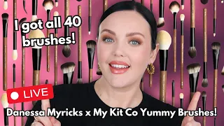 Danessa Myricks x My Kit Co Complete Yummy Brush Collection! Live!