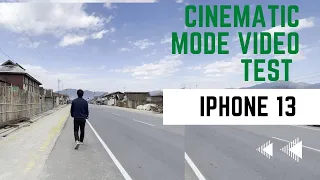 Iphone 13 Cinematic 4k 60Fps.