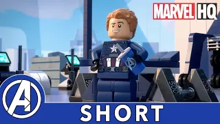 Cap’s Day Off | LEGO Marvel Avengers: Climate Conundrum | Iron Rivalry Part 3