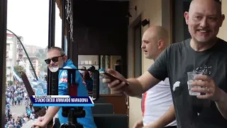 Festa scudetto Napoli, Peppe Iodice carica i napoletani 😍