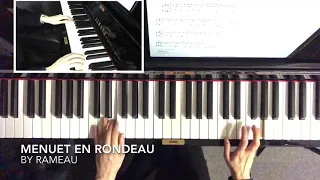 Menuet en Rondeau (Minuet in Rondo Form), by Rameau