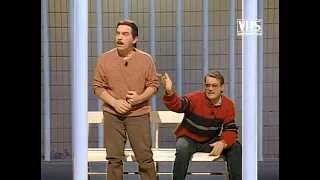 Corrado Guzzanti e Marco Marzocca, sketch del mafioso (2002)