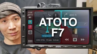 Everything You Need To Know - ATOTO F7WE Double DIN Car Stereo, Wireless CarPlay & Android Auto