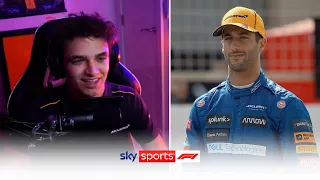 What does Lando Norris think about McLaren's 2021 car & working with Daniel Ricciardo? 🏎️