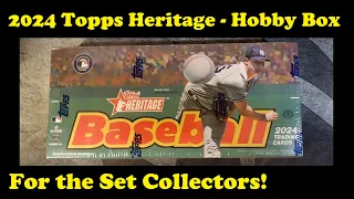 2024 TOPPS HERITAGE - Hobby Box - New Release! (INK!)