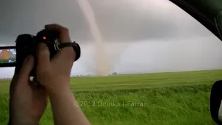 Intense “drill bit” tornado: April 14, 2012