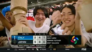 Japan vs Italy 3/16/2023 Game 7th Highlights | World Baseball Classic 2023 | WBC Highlights 2023