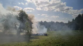 Полное выступление на Душоновских манёврах. Реконструкция ~ Афганистан. Бой 783 ОРБИТУ на горе Яфсад