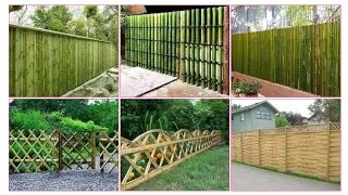 Bamboo Fence Ideas/Fencing Bamboo border Ideas for garden/Bamboo wall by Imtiaz Creator