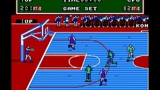 NES Double Dribble - Scored Over 200 PTS with Chicago vs. Boston (Hardest Setting - 10 Min Quarters)