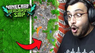 I MADE THE MOST DESTRUCTIVE TNT CANON IN HEROBRINE SMP | RAWKNEE