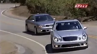 'Absolute Power' 2003 Mercedes E55 AMG vs Audi RS6  - MotorTrend