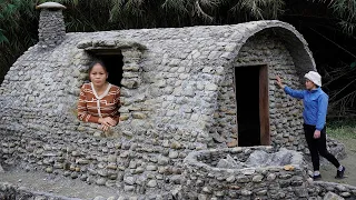 Stone House in the Mid-Winter 1°C, Final Finishing Stages/ Hoang Thi Chien