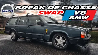 VOLVO BREAK SWAP V8 BMW : sleeper (presque) discret !