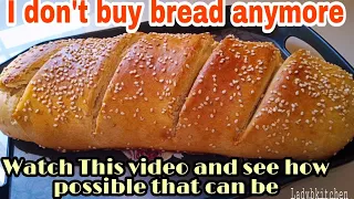 I don't buy bread anymore! New perfect recipe for quick bread in 5 minutes. simply delicious!